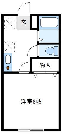 グリーンハイツの物件間取画像